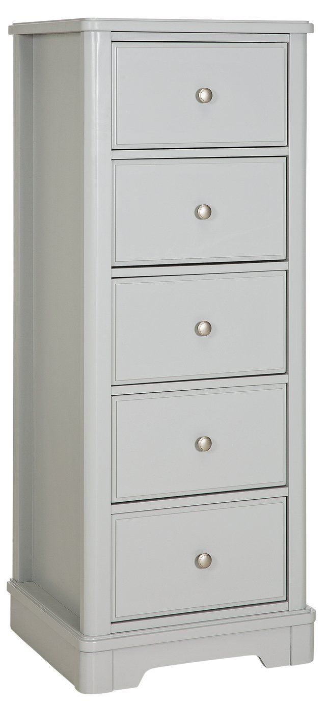 argos white tallboy