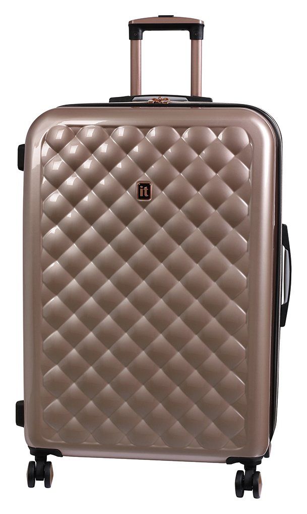 argos rose gold suitcase