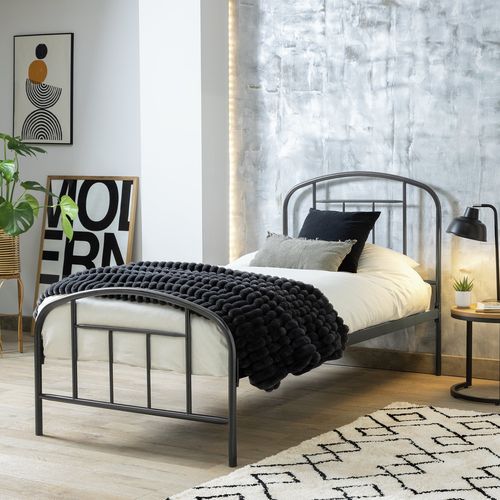 Argos Home Pippa Single Bed Frame Grey Compare Silverburn