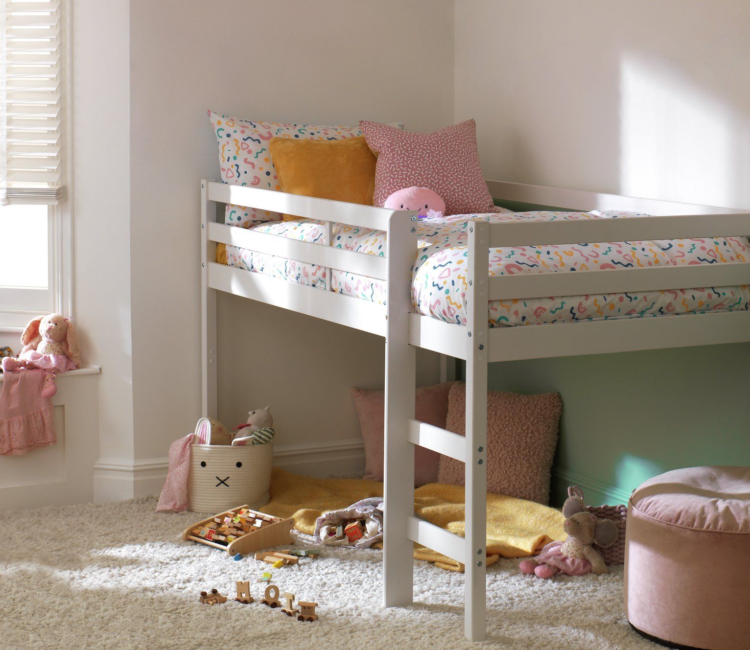 bed with slide argos