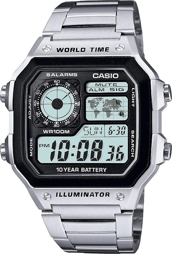 casio watch argos gold