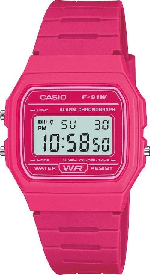 Casio Ladies Pink Resin Strap Watch 9 99 Silverburn Shopping Centre Glasgow