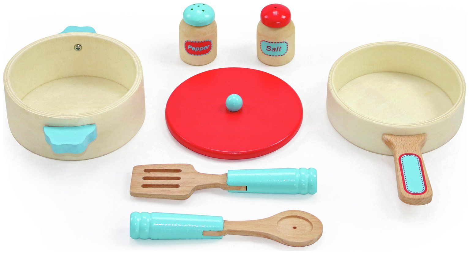 argos wooden tea set