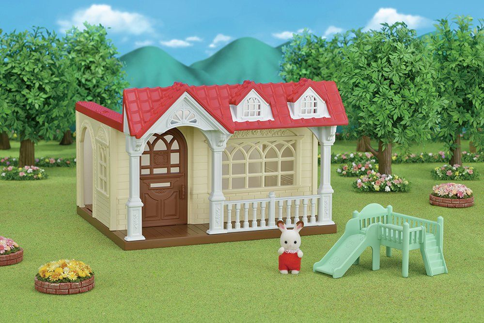 sylvanian families caravan argos