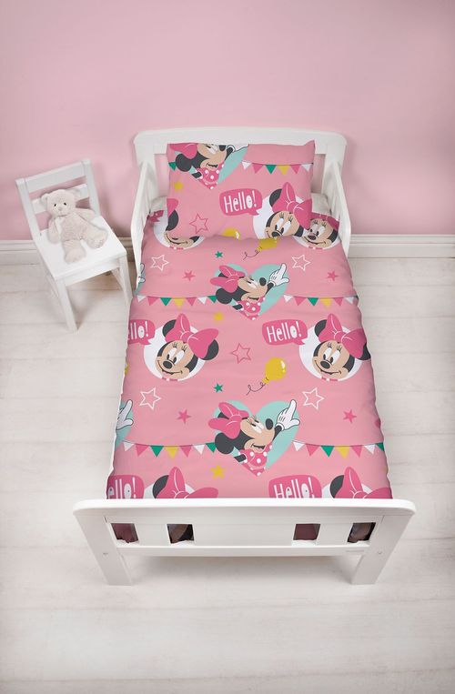 Disney Minnie Mouse Children S Bedding Set Toddler Compare