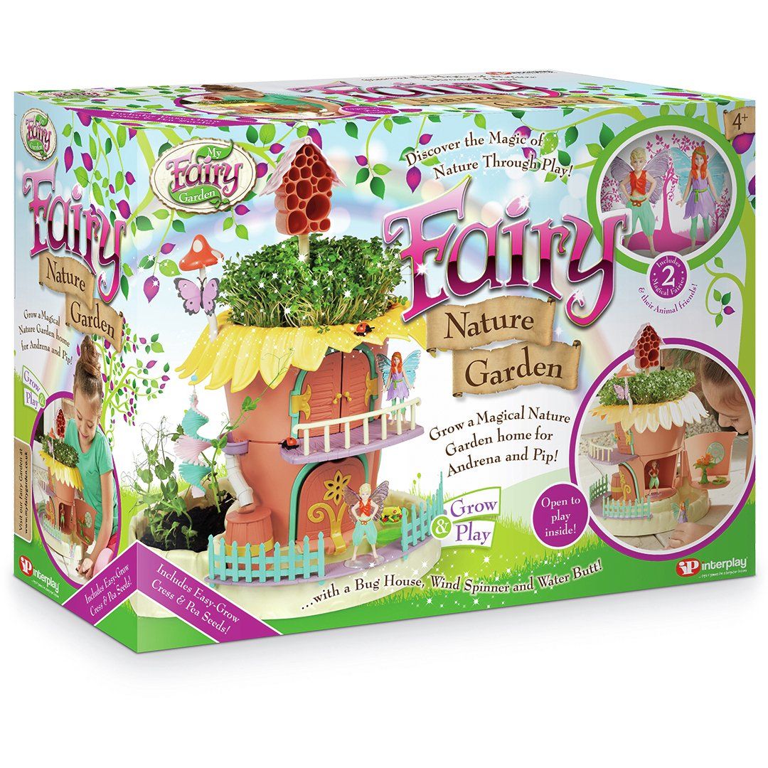 my fairy garden unicorn meadow grow & play set