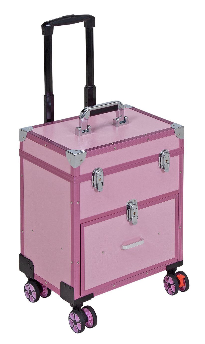 pink suitcase argos