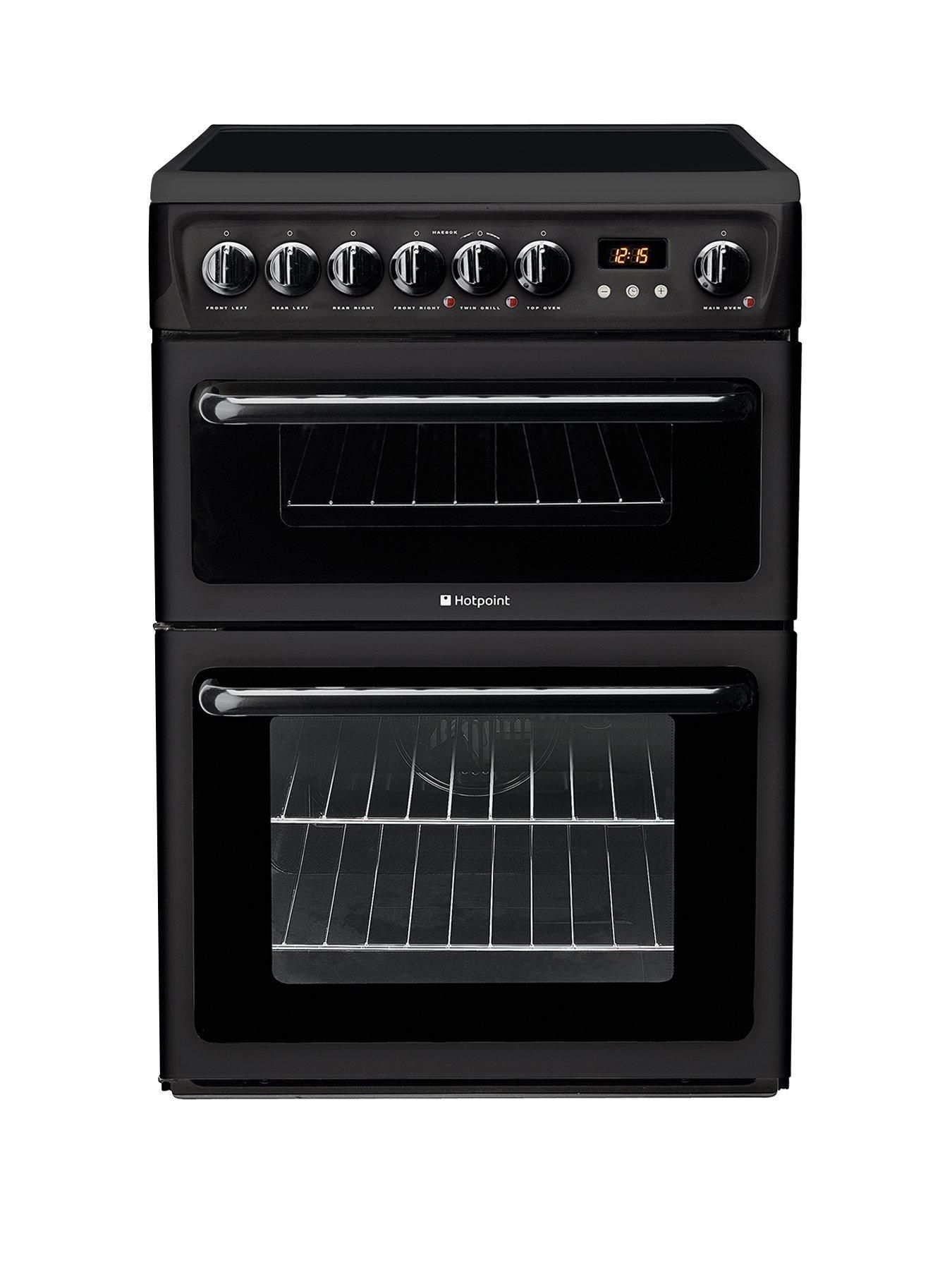 double oven with ceramic hob