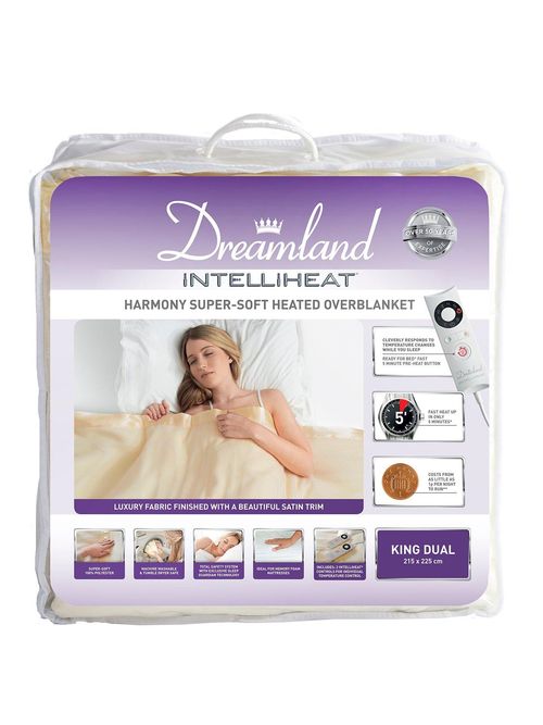 Dreamland Dreamland Boutique Hotel 200tc Cotton Heated Mattress