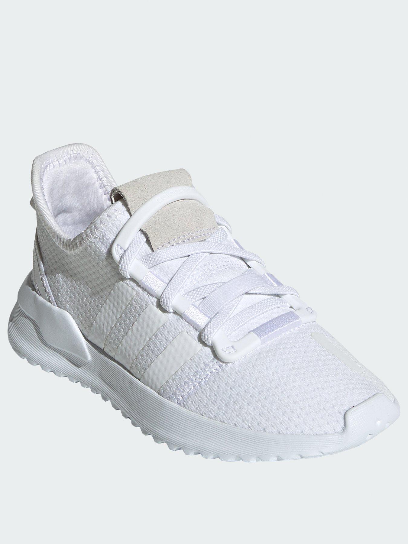 adidas white u_path trainers