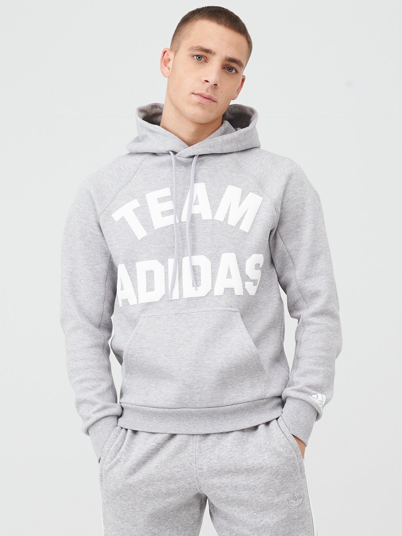 adidas dipped hem hoodie