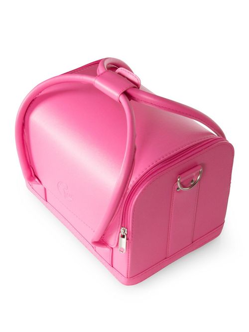 Sugar Candy Pink Cosmetic Vanity Case Compare Grazia