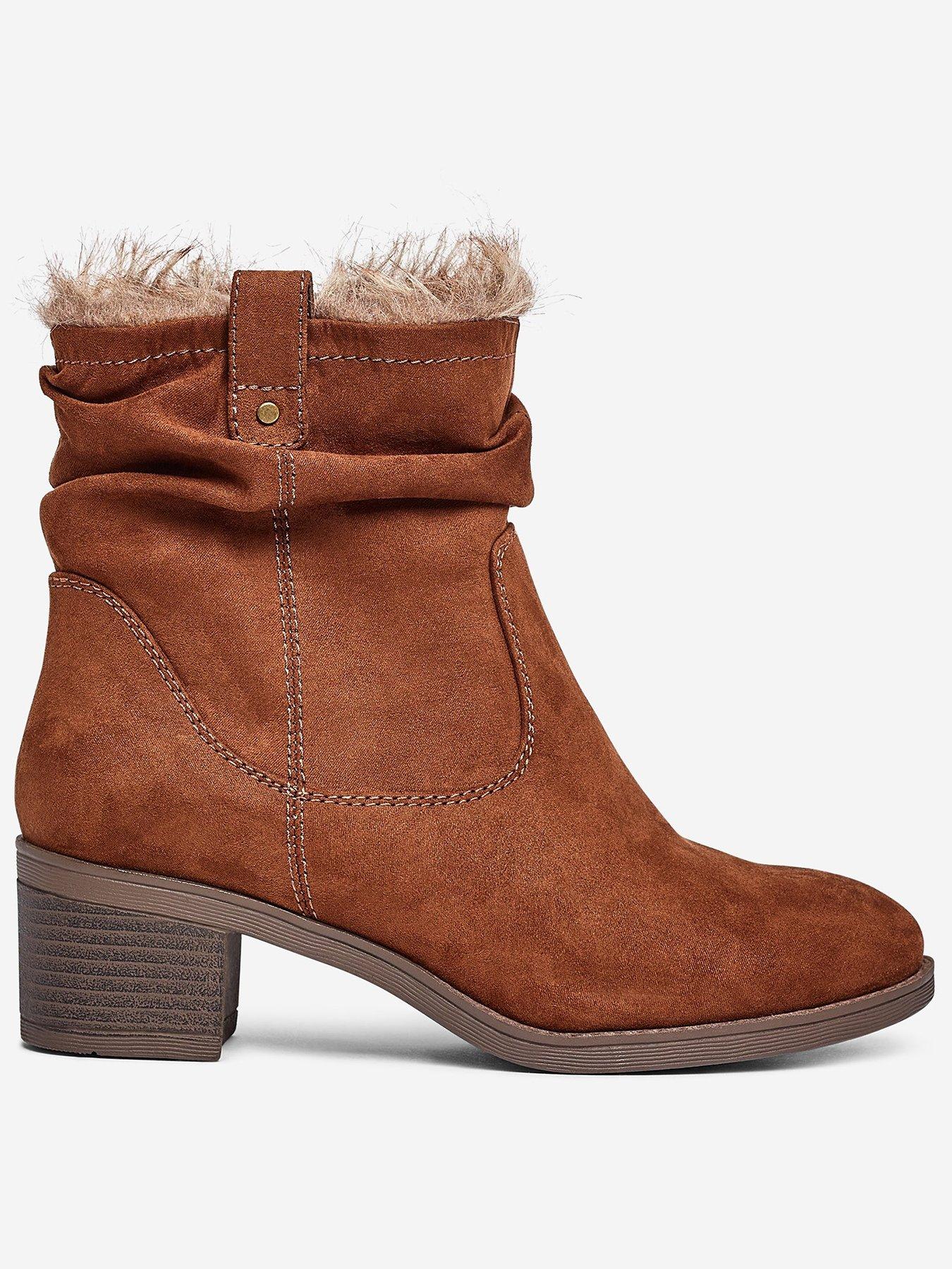 dorothy perkins wide fit ankle boots