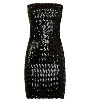 new look sequin bodycon dress