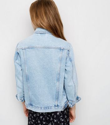 new look denim jacket girls