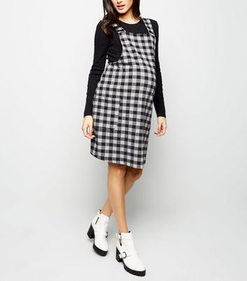 new look maternity pinafore dress