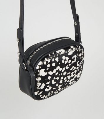 new look animal print bag