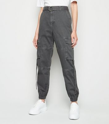 new look denim joggers