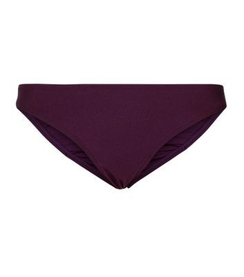 dark purple swim bottoms