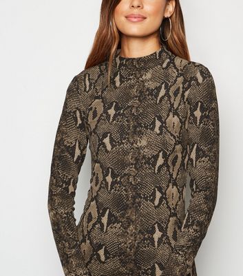ax paris snake print dress