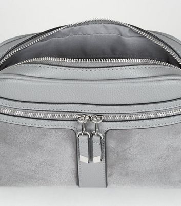 new look grey bag