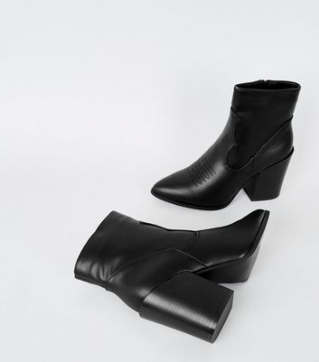 western boots new look