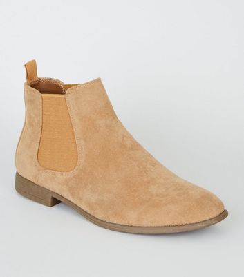 suedette chelsea boots