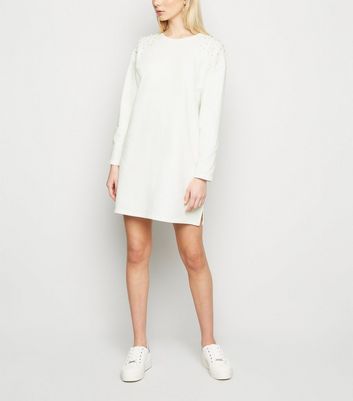 new look sweatshirt dress