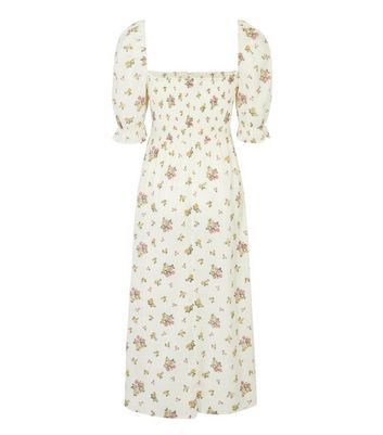 new look shirred dress