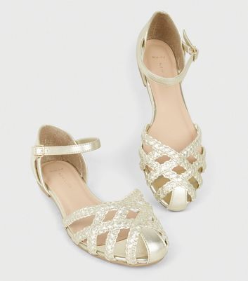wide fit caged sandals