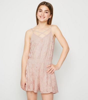 pale pink playsuit