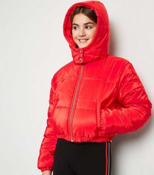 Girls Pink Puffer Jacket New Look Compare Union Square Aberdeen Shopping Centre