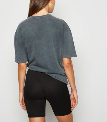 black cycling shorts new look