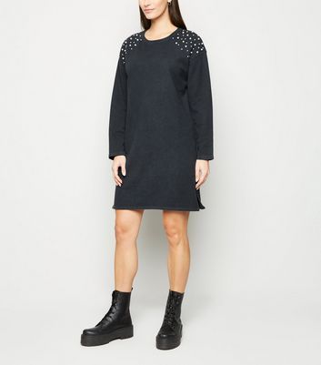 new look sweatshirt dress