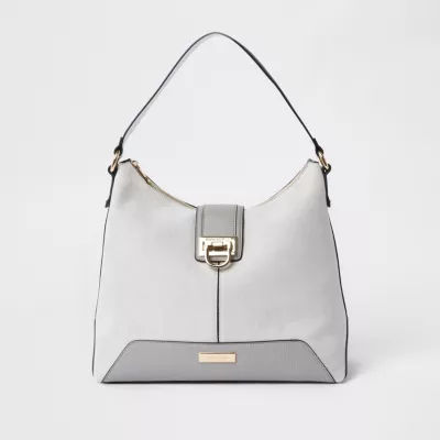 grey slouch bag river island