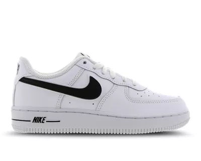 foot locker all white forces