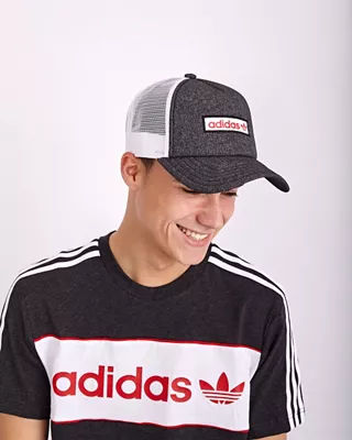 adidas linear trucker cap