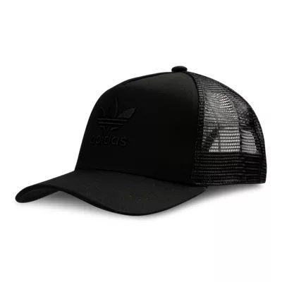adidas curved trucker classic trefoil