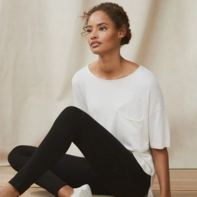 white company leggings