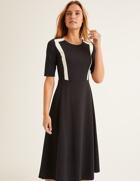 leonie ponte midi dress