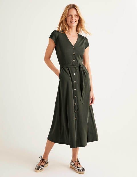 coraline jersey midi dress