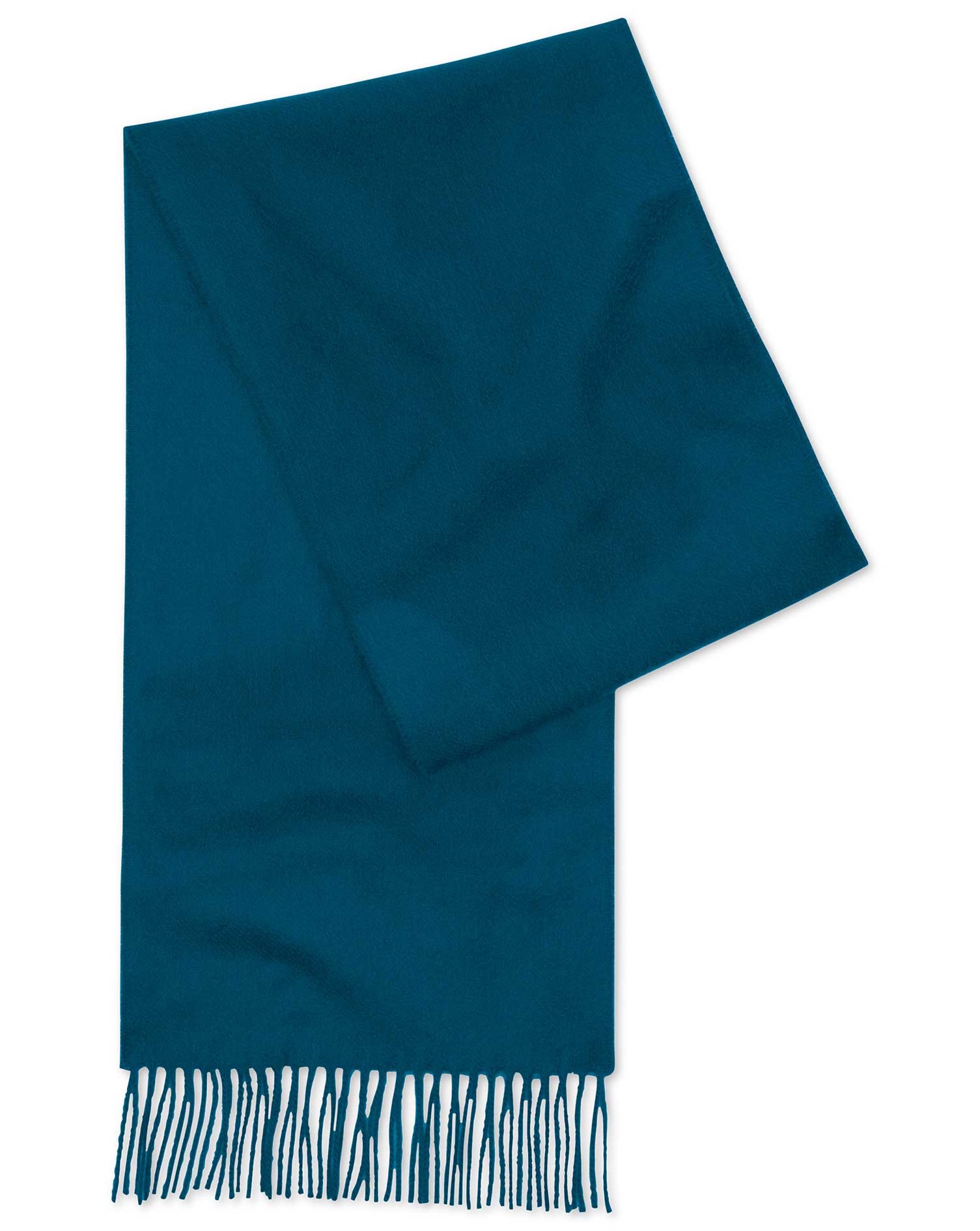 teal cashmere scarf