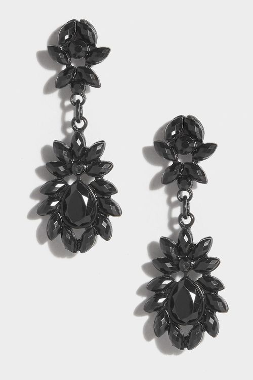 Black Jewel Earrings