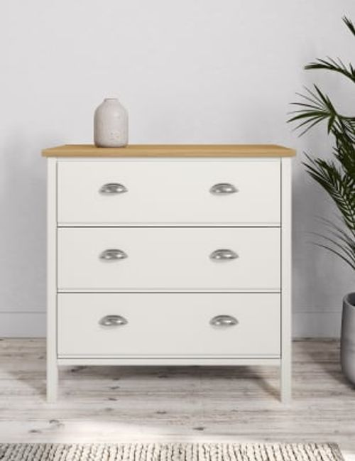 M&S Padstow 3 Drawer Chest -...