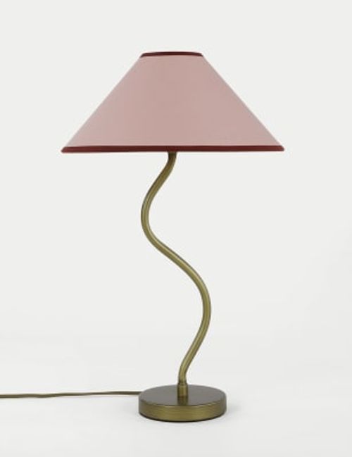 M&S Hallie Table Lamp - Red,...