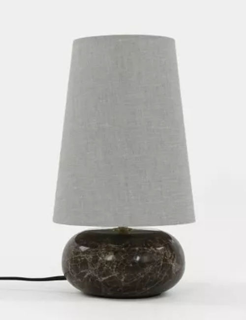 M&S Leo Marble Table Lamp -...
