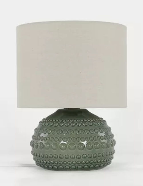 M&S Rio Table Lamp - Green,...