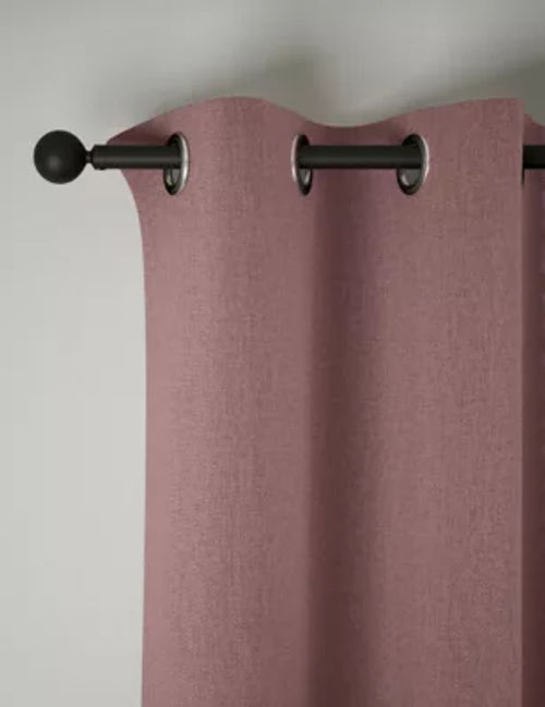 Velvet Pencil Pleat Ultra Thermal Curtains, M&S Collection