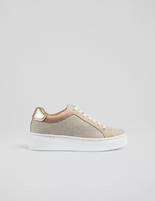 Lk Bennett Womens Canvas Lace...