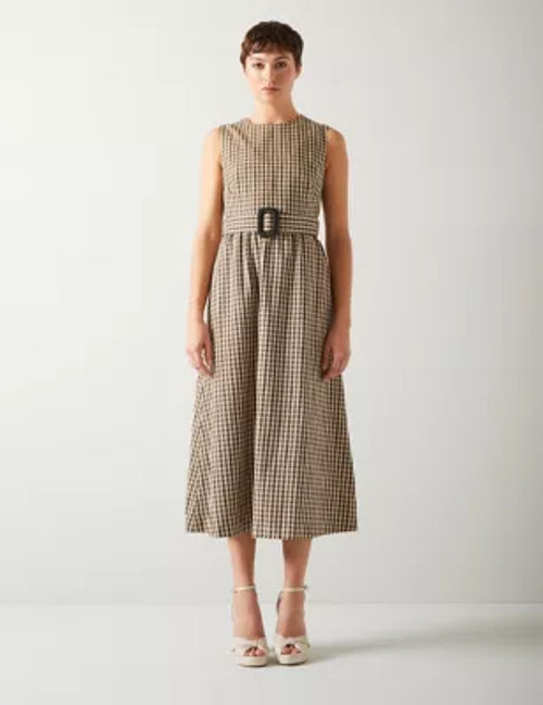 Lk Bennett Womens Gingham...